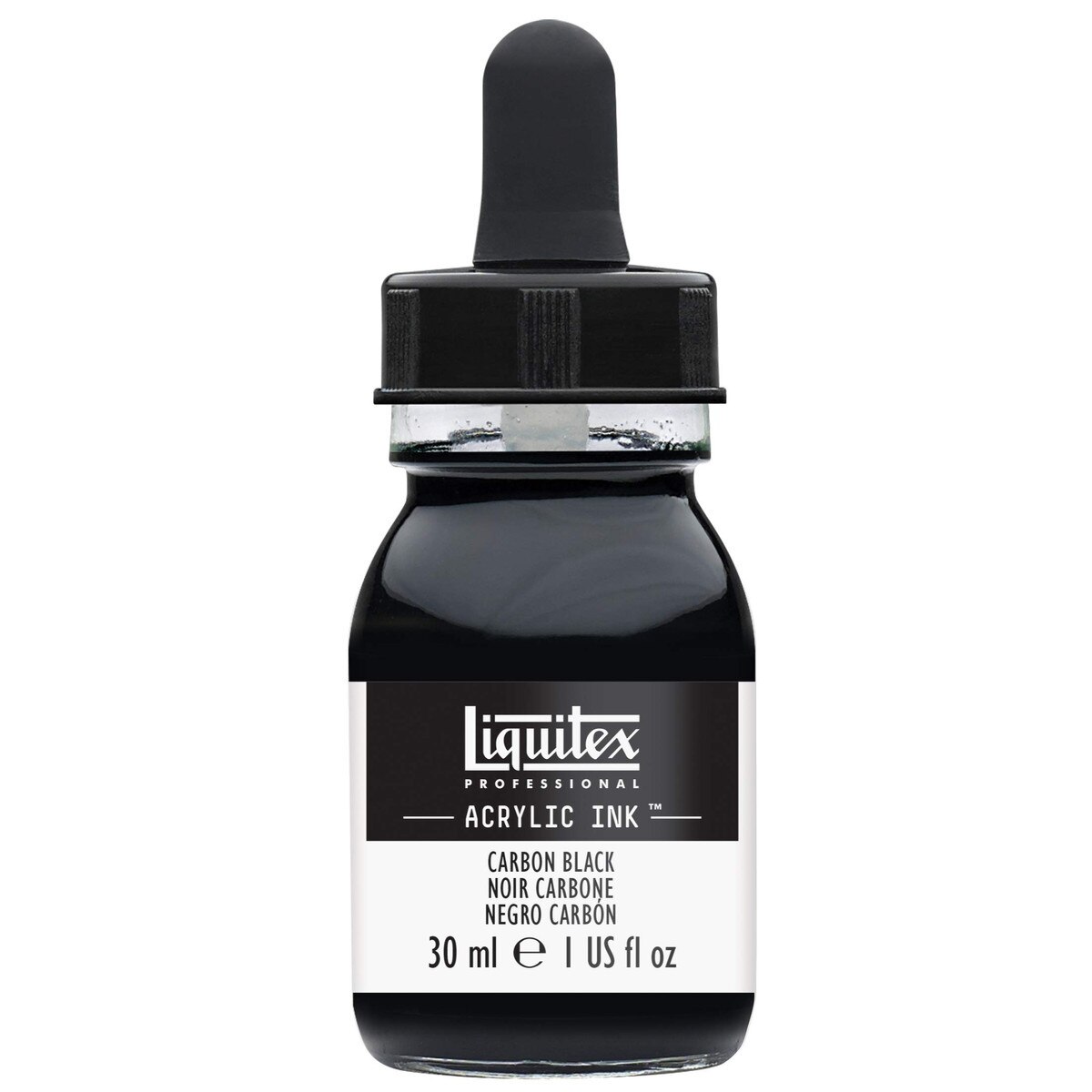 Acrylic Ink Carbon Black 30ml